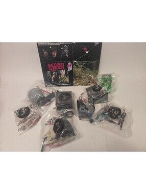 1996 Taco Bell Star Wars Trilogy Complete 8 Toy Set Sealed Bags w/ Yoda